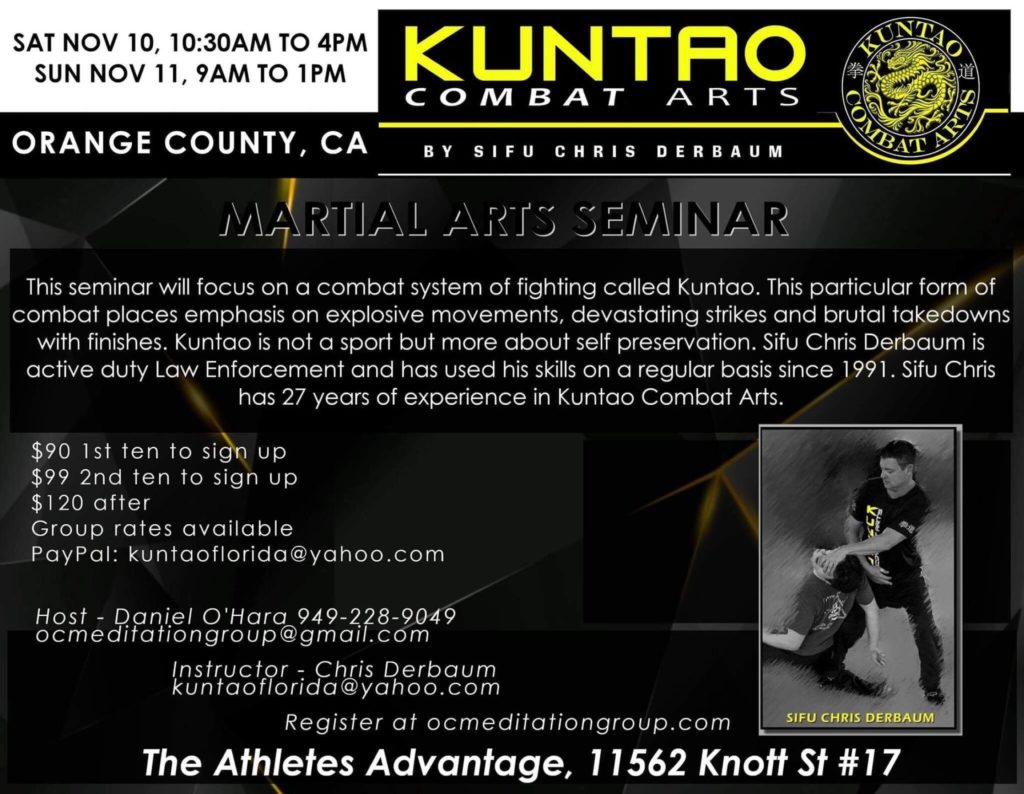 Kuntao Silat w Chris Derbaum