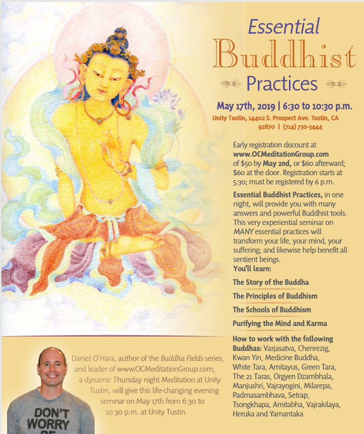 Essential Buddhist Practices, May 17, 2019 from 6:30pm to 10:30pm